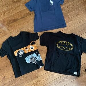 3 boys t shirts size. 5 polo and Gap